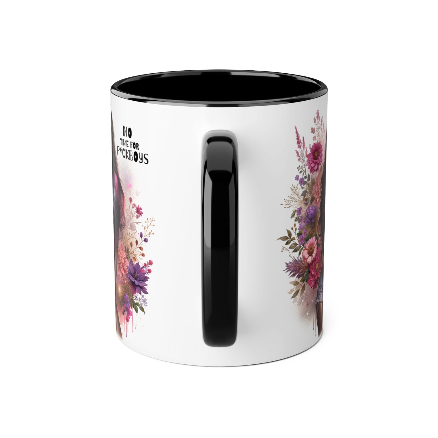 Funny Accent Mug - No Time For F*boys 11oz