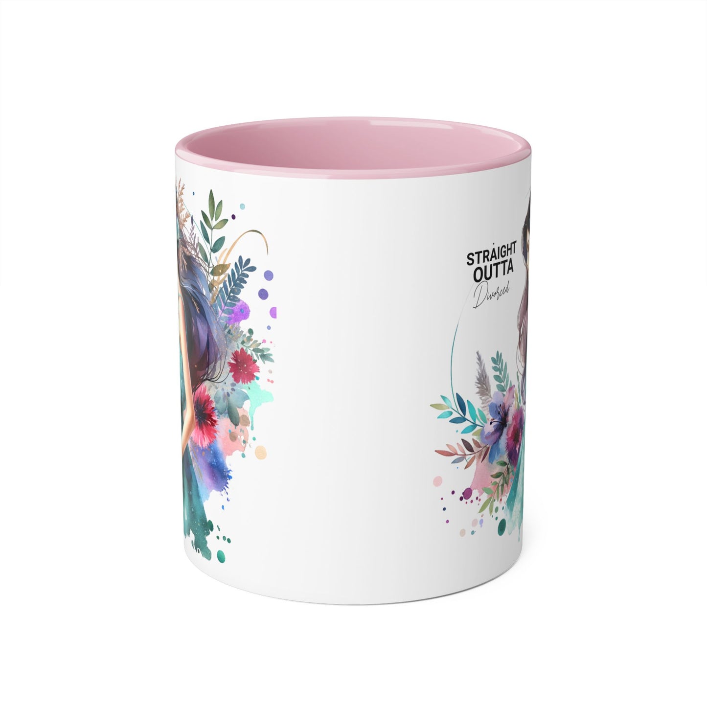 Artistic Accent Mug | Straight Outta Wonderland Coffee Cup for Dreamers | Unique Gift for Birthdays, Holidays, Fairytale Lovers