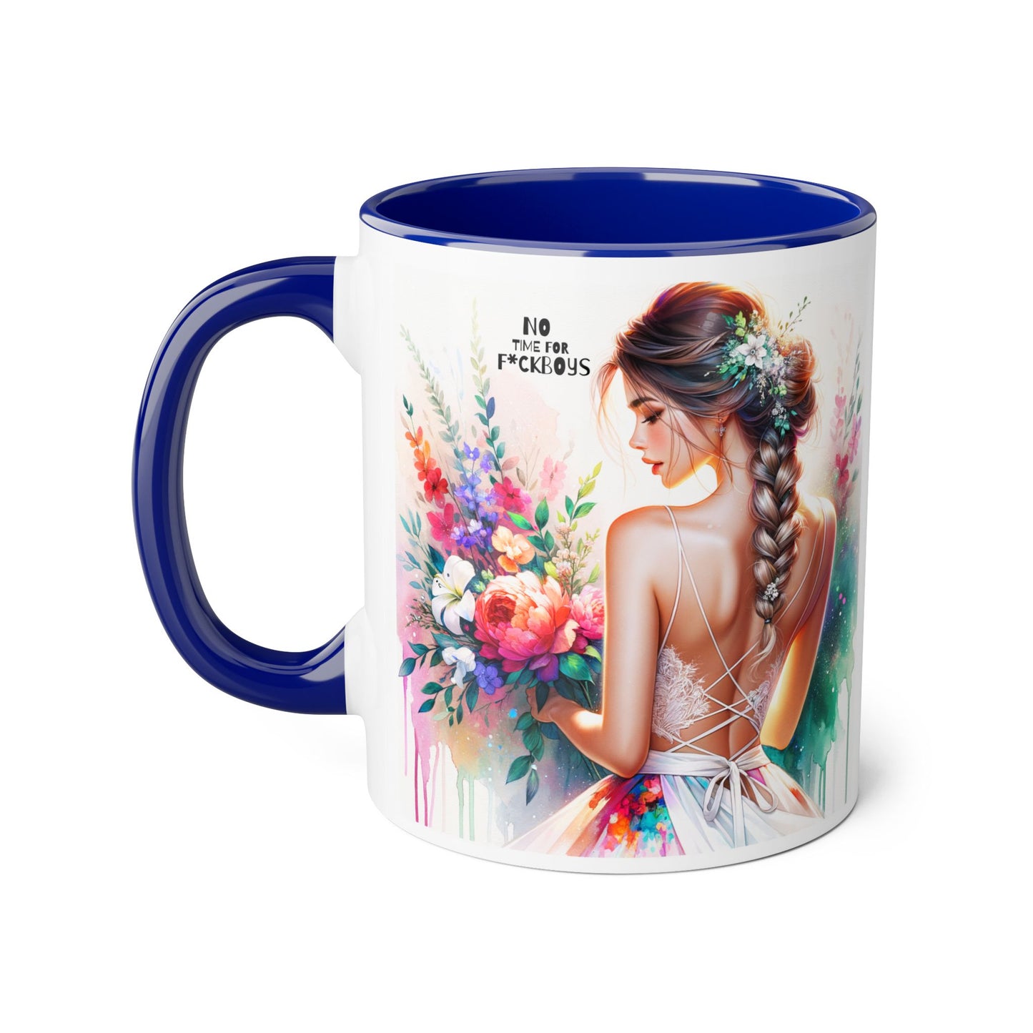 Funny Accent Mug - No Time For F*boys 11oz