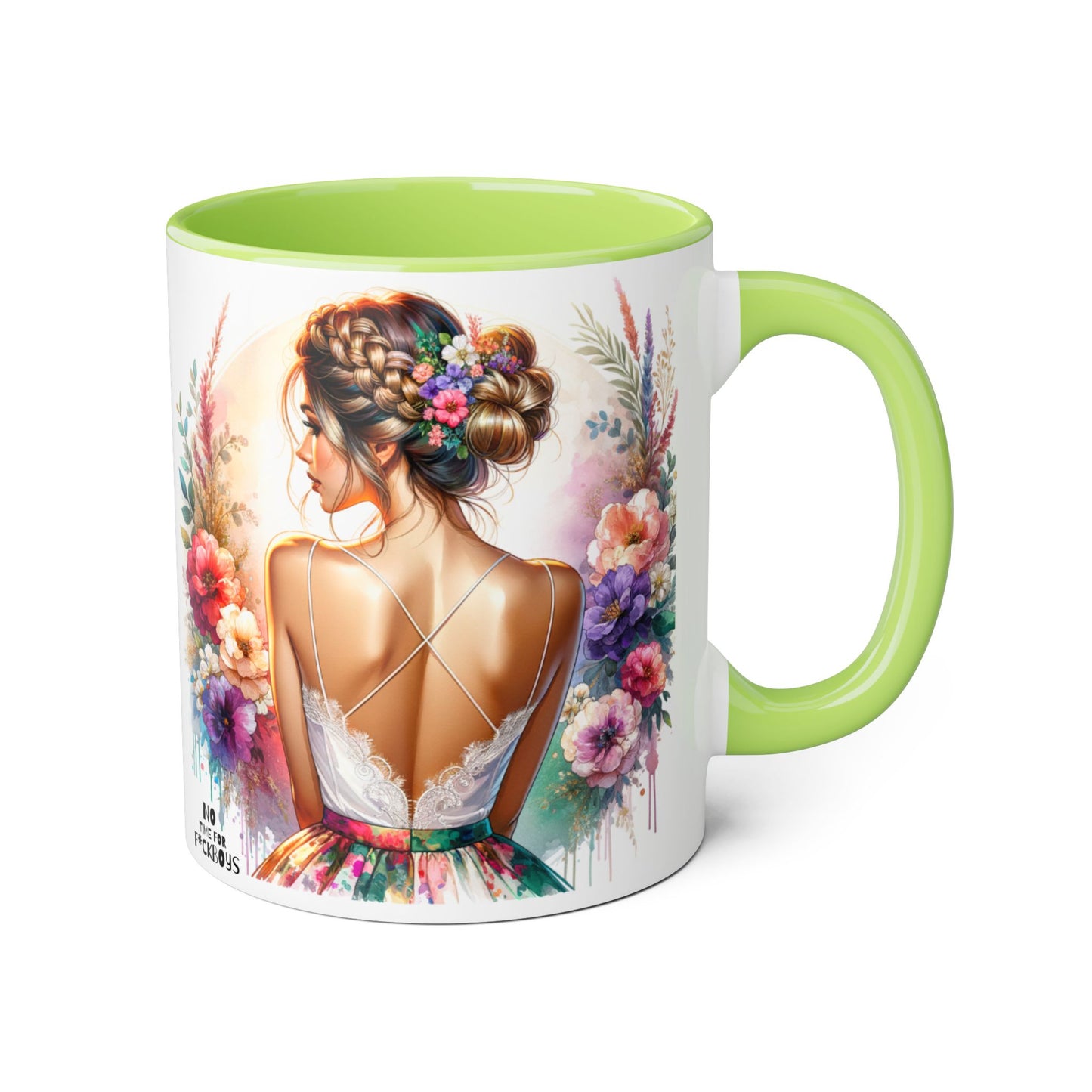 Funny Accent Mug - No Time For F*boys 11oz