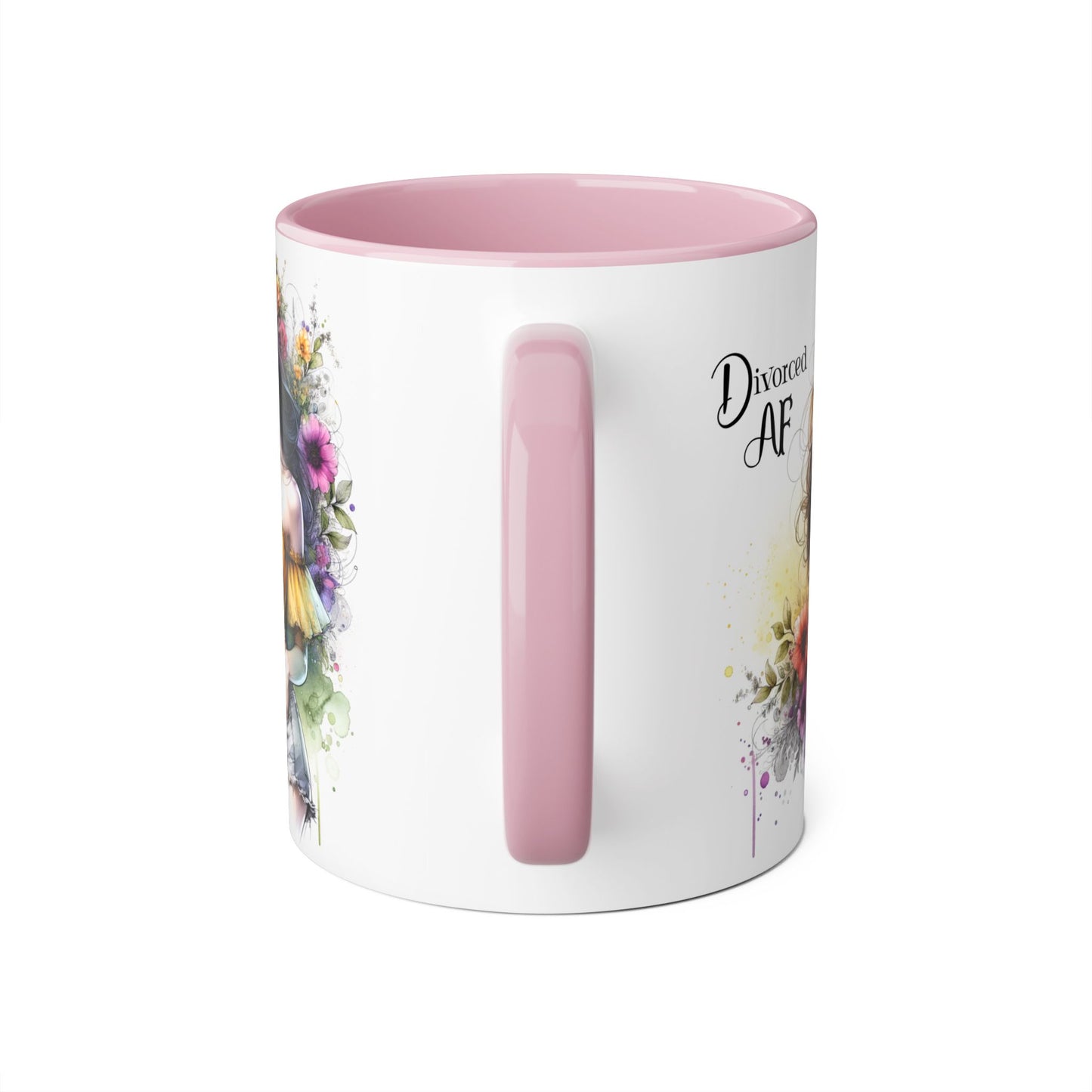Mug - Divorced AF 11oz Accent Mug