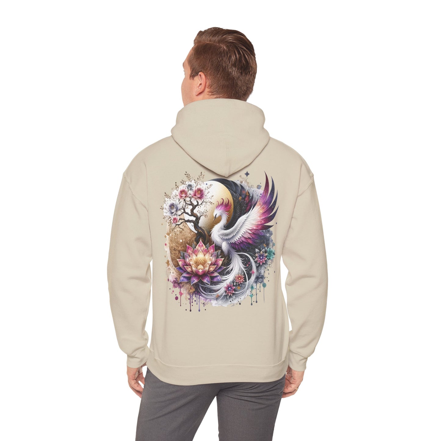 Phoenix Hoodie - Mystical Resilience Unisex Sweatshirt