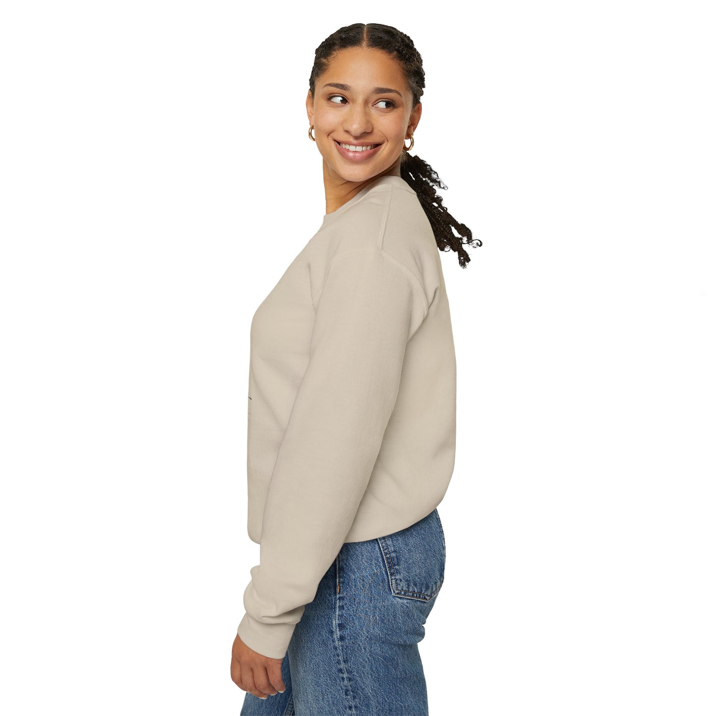 I'm Too Cute For My Ex Artistic Floral Crewneck Sweatshirt with Elegant Woman Design, Cozy Pullover, Gift for Her, Trendy Apparel, Perfect for Everyday Wear