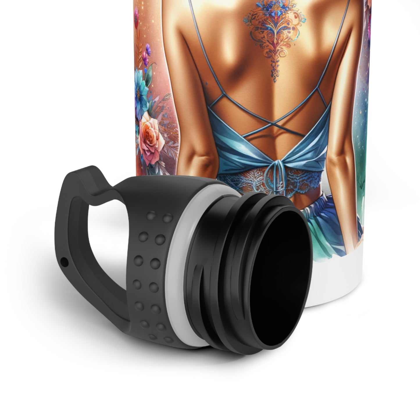 Breakup Water Bottle I Don't Make Mistake, I Date Them Design