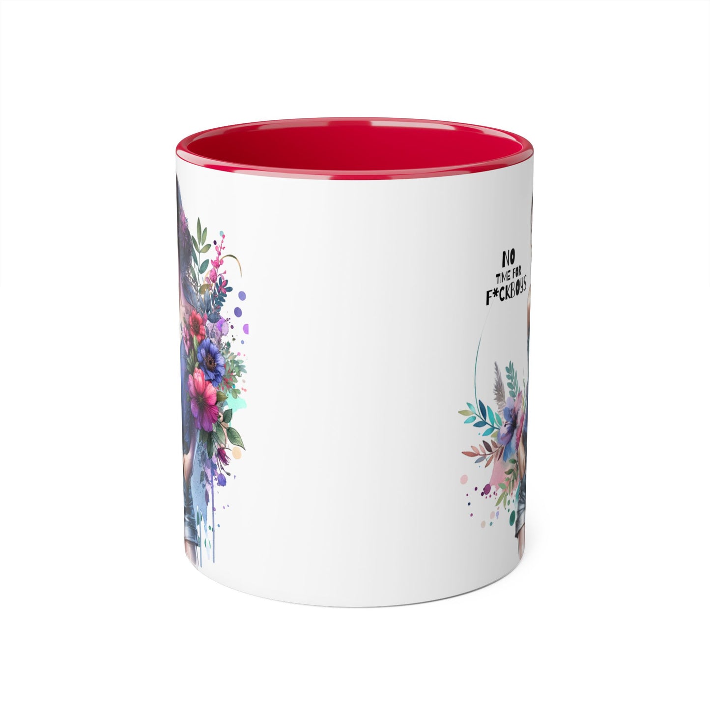 Funny Accent Mug - No Time For F*boys 11oz