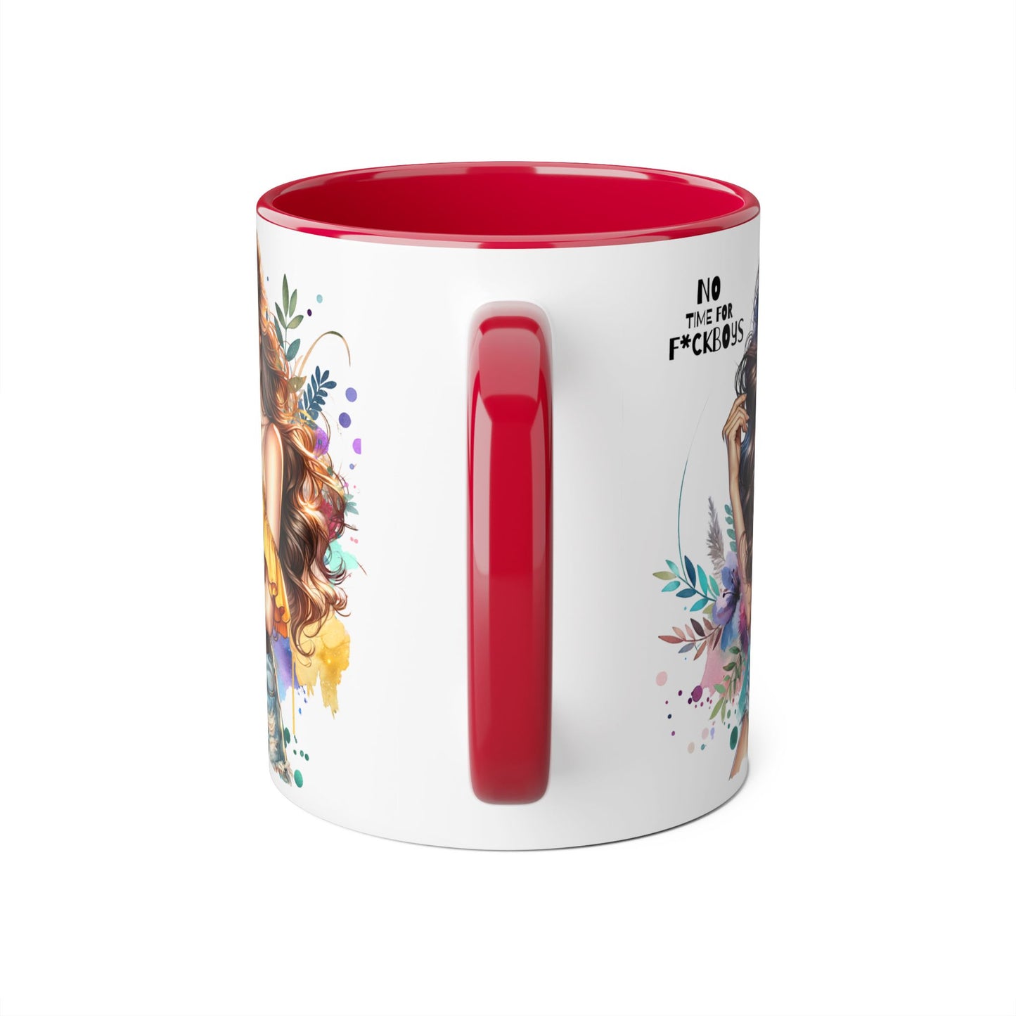 Funny Accent Mug - No Time For F*boys 11oz