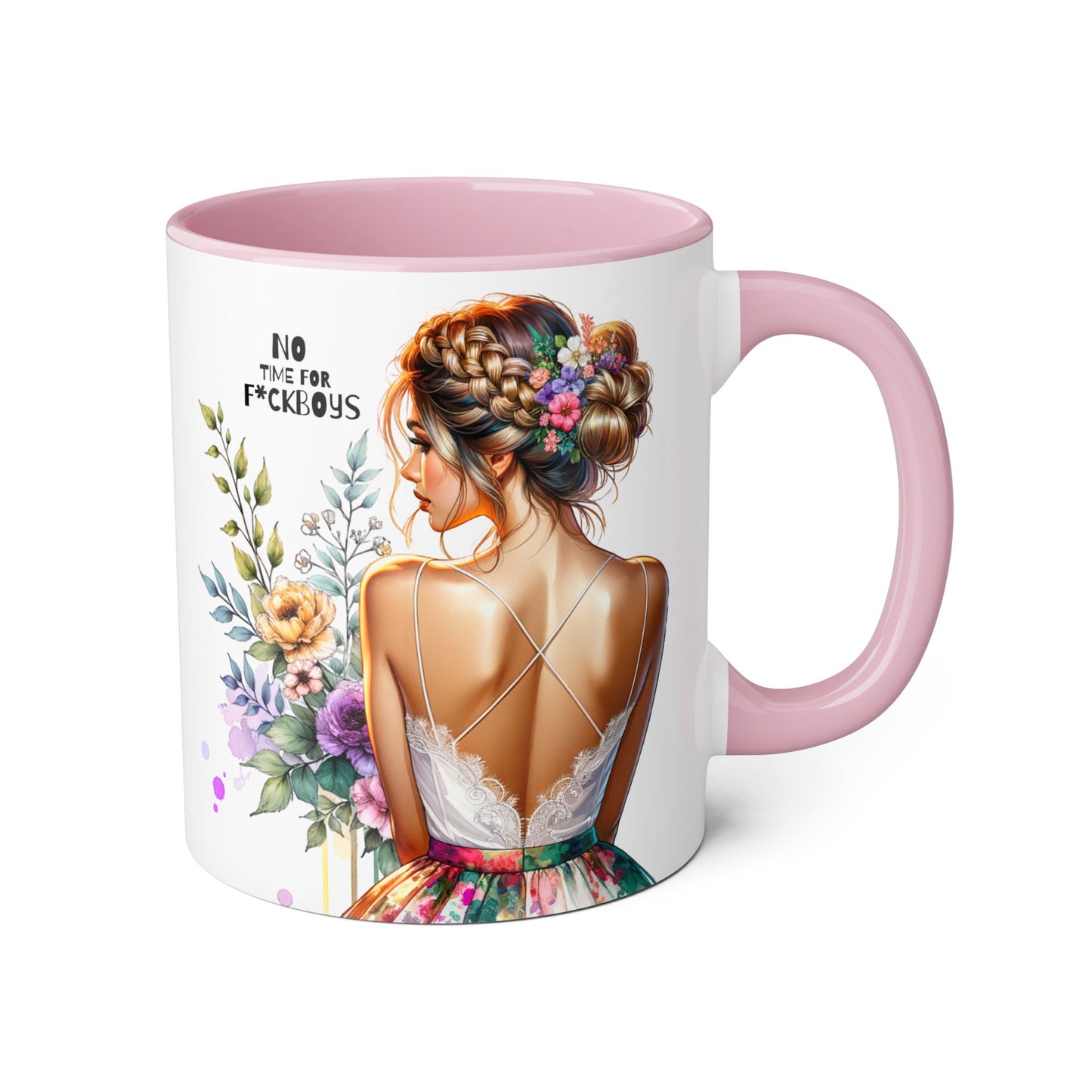 Funny Accent Mug - No Time For F*boys 11oz