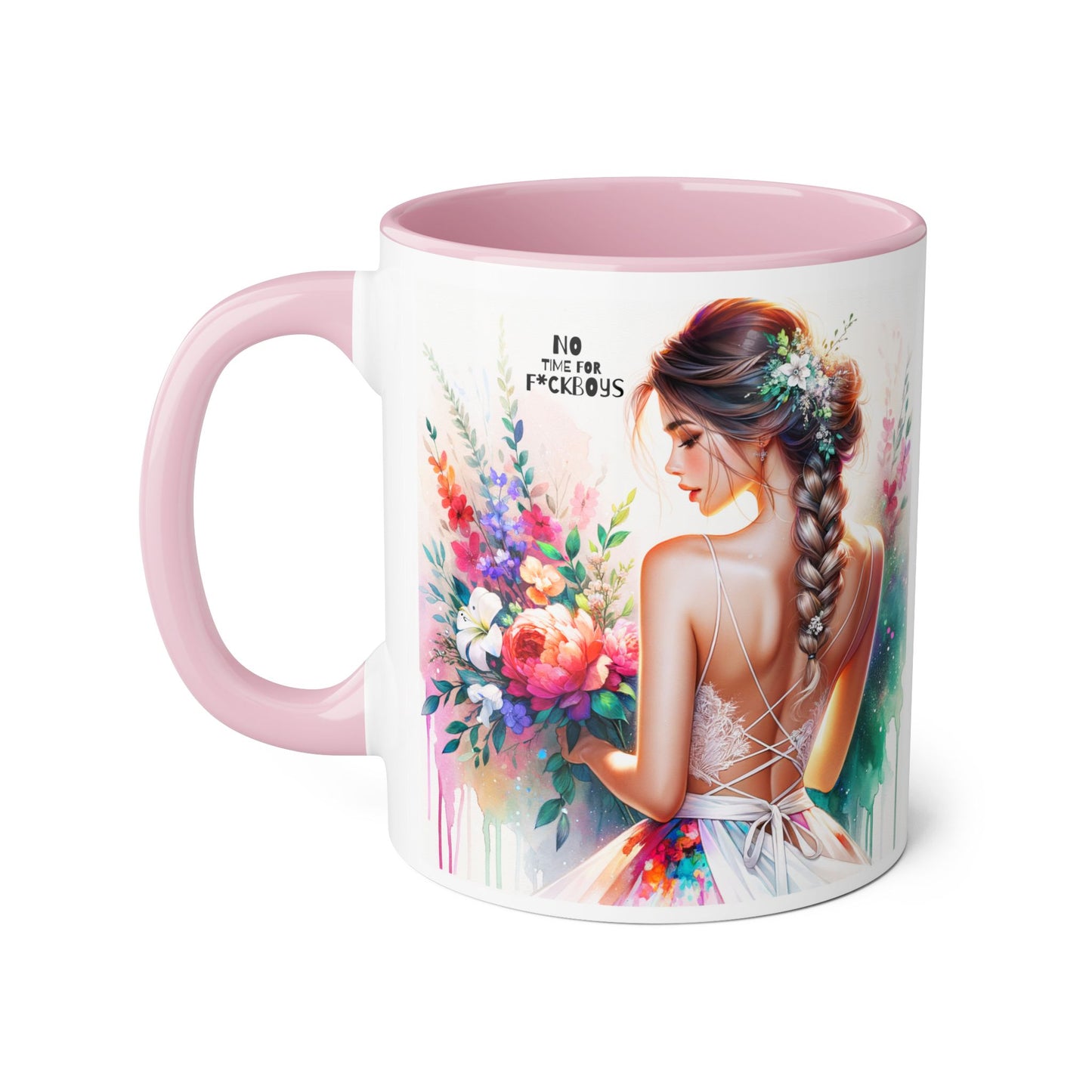 Funny Accent Mug - No Time For F*boys 11oz