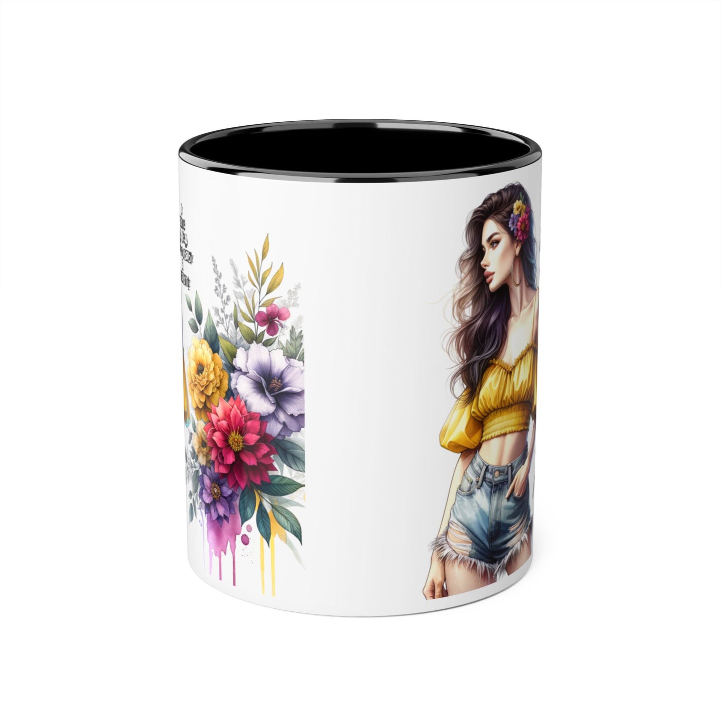 Funny Accent Mug - My Taste in Men is Probably a Disability Humor 11oz Cup