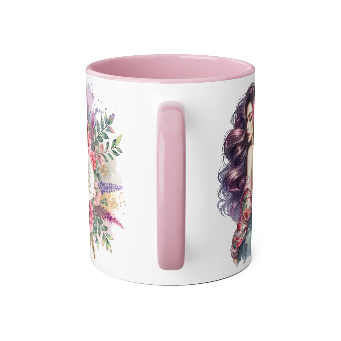 I Can Buy Myself Flowers Floral Inspiration Mug, Unique Gift for Her, Coffee Cup, Self-Care Item, Beautiful Floral Design