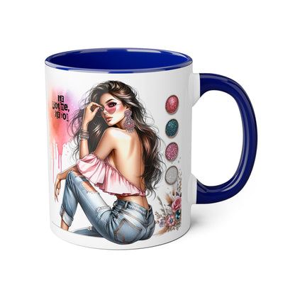 It's Not Me, It's You Humoristic Stylish Accent Mug - Chic Gift for Fashion Lovers, Coffee/Tea Mug, Unique Kitchen Decor, Perfect for Birthdays, Holidays, or Everyday