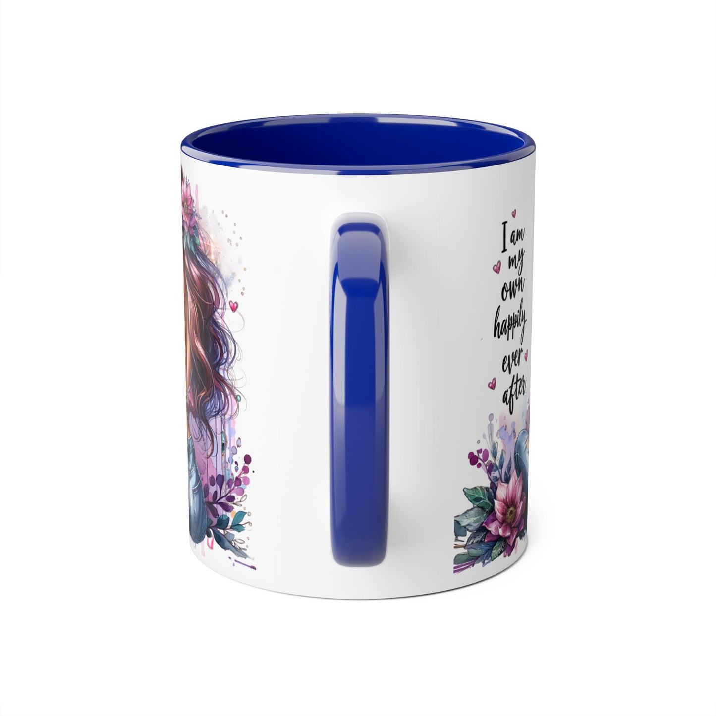 I Am My Own Happily Ever After Empowering Self-Love Accent Mug - 11oz