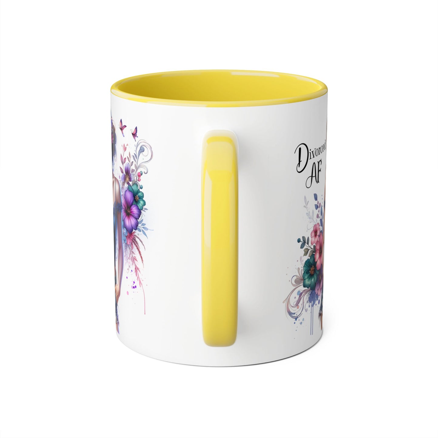 Mug - Divorced AF 11oz Accent Mug