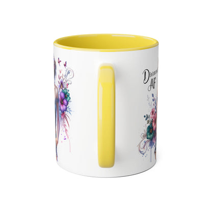 Mug - Divorced AF 11oz Accent Mug