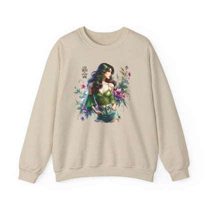 Lost You And Found Me Bohemian Floral Sweatshirt: Perfect for Cozy Days, Gift for Her, Casual Wear, Spring Fashion, Friendship Gift