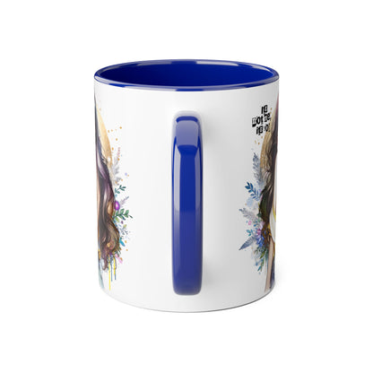 It's Not Me, It's You Humoristic Artistic Accent Mug for Coffee Lovers, Floral Design Mug, Unique Gift for Her, Inspirational Mug, Kitchen Decor, Birthday Present