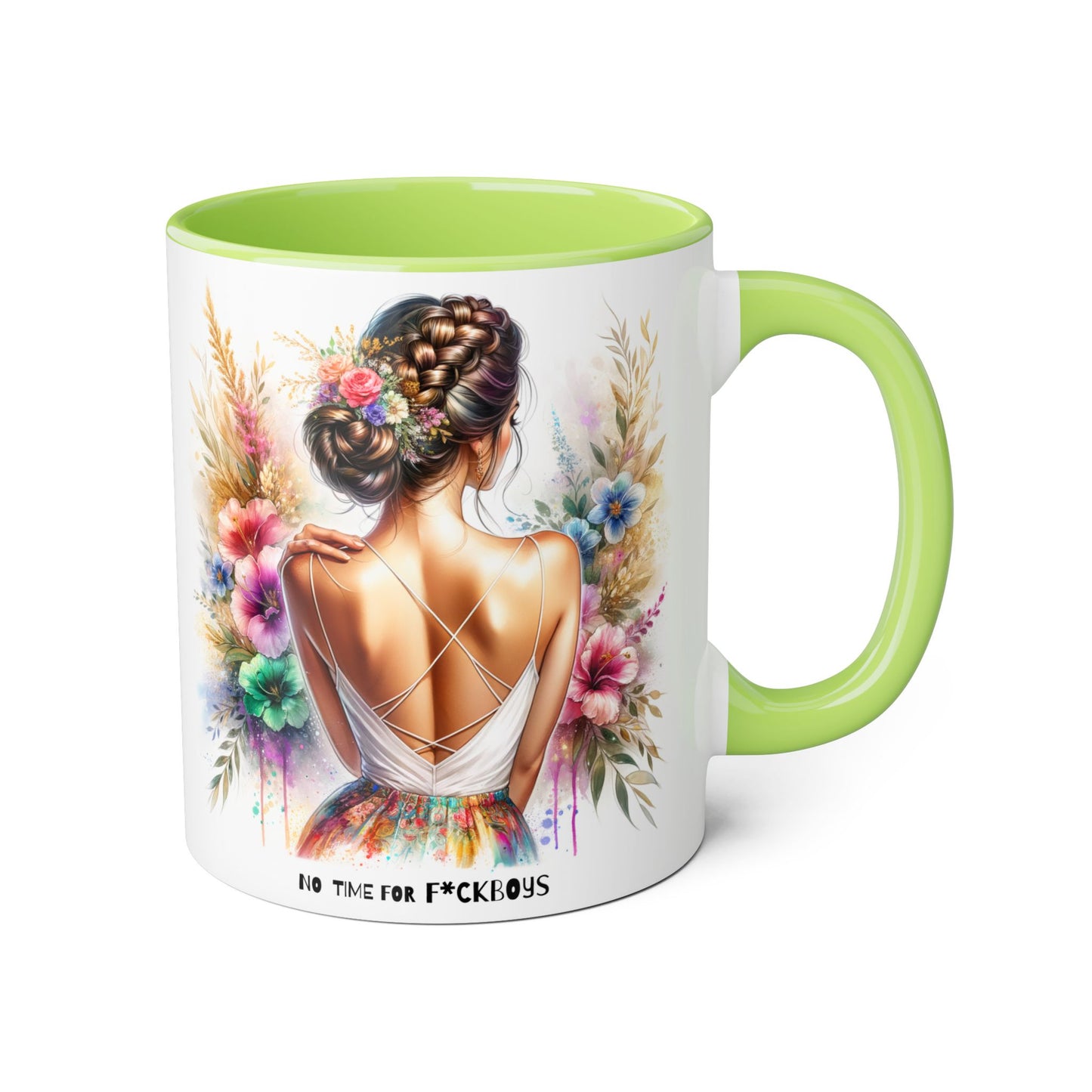 Funny Accent Mug - No Time For F*boys 11oz
