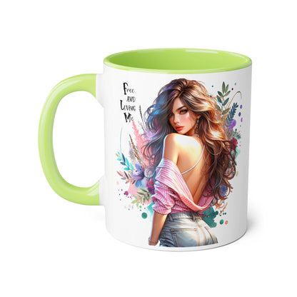 Artistic Floral Accent Mug for Coffee Lovers, Unique Gift for Birthdays, Inspirational Home Decor, Perfect for Tea and Coffee, [...]