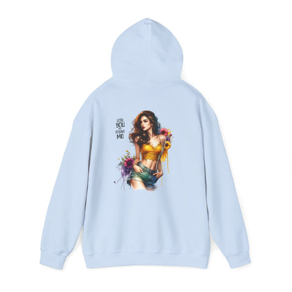 Breakup Hoodie - Unisex Hooded Sweatshirt Lost You and Found Me Design