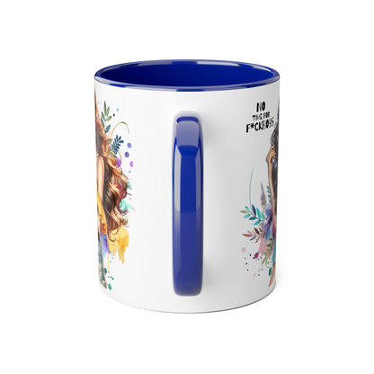 Funny Accent Mug - No Time For F*boys 11oz