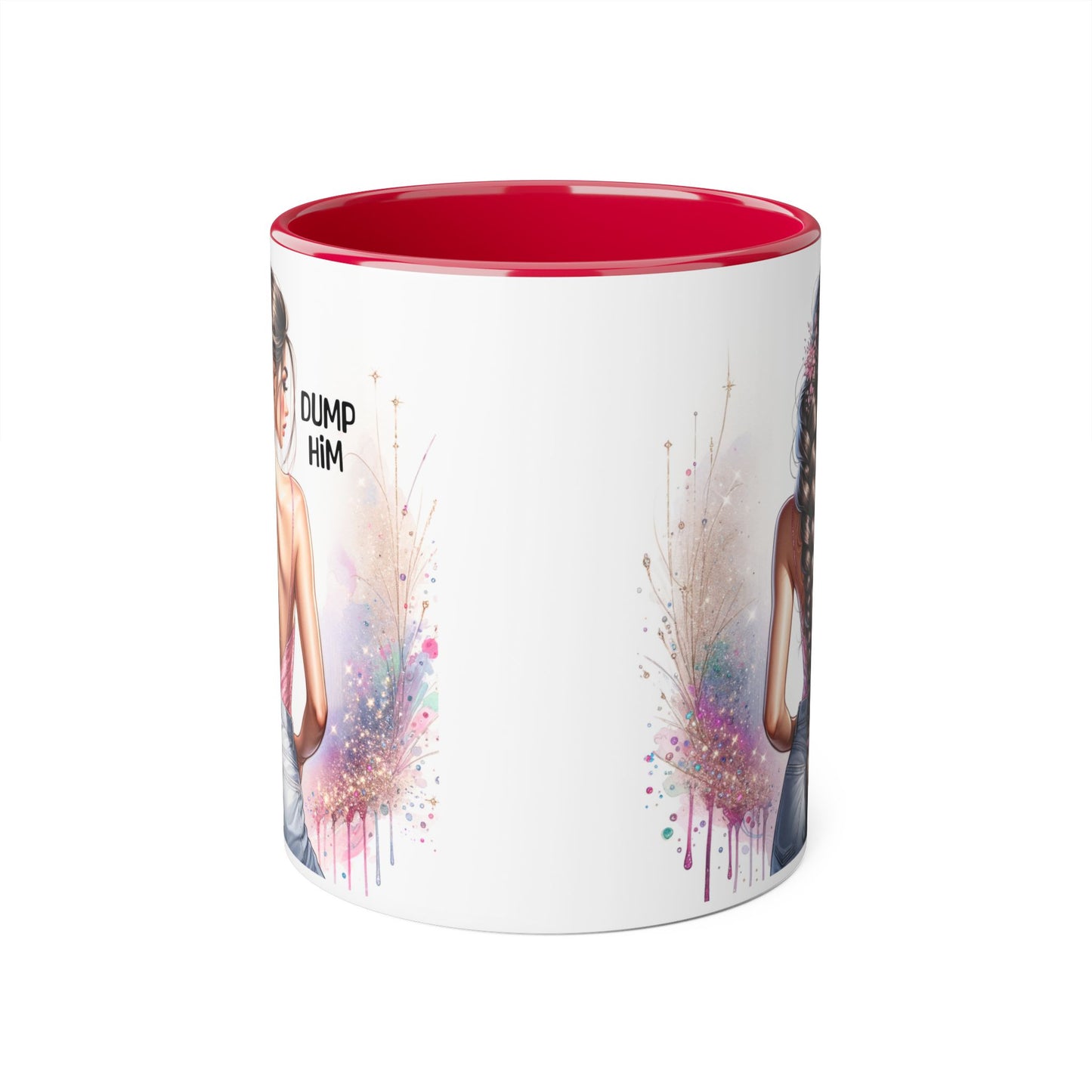 Dump Him Accent Mug, 11oz