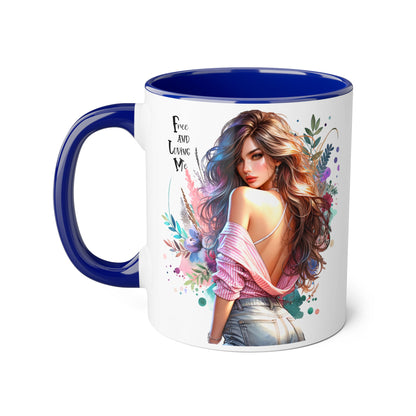 Artistic Floral Accent Mug for Coffee Lovers, Unique Gift for Birthdays, Inspirational Home Decor, Perfect for Tea and Coffee, [...]