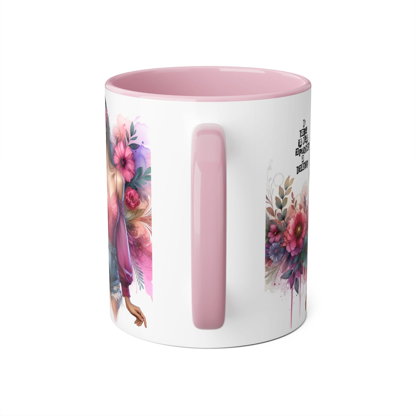 Funny Accent Mug - My Taste in Men is Probably a Disability Humor 11oz Cup