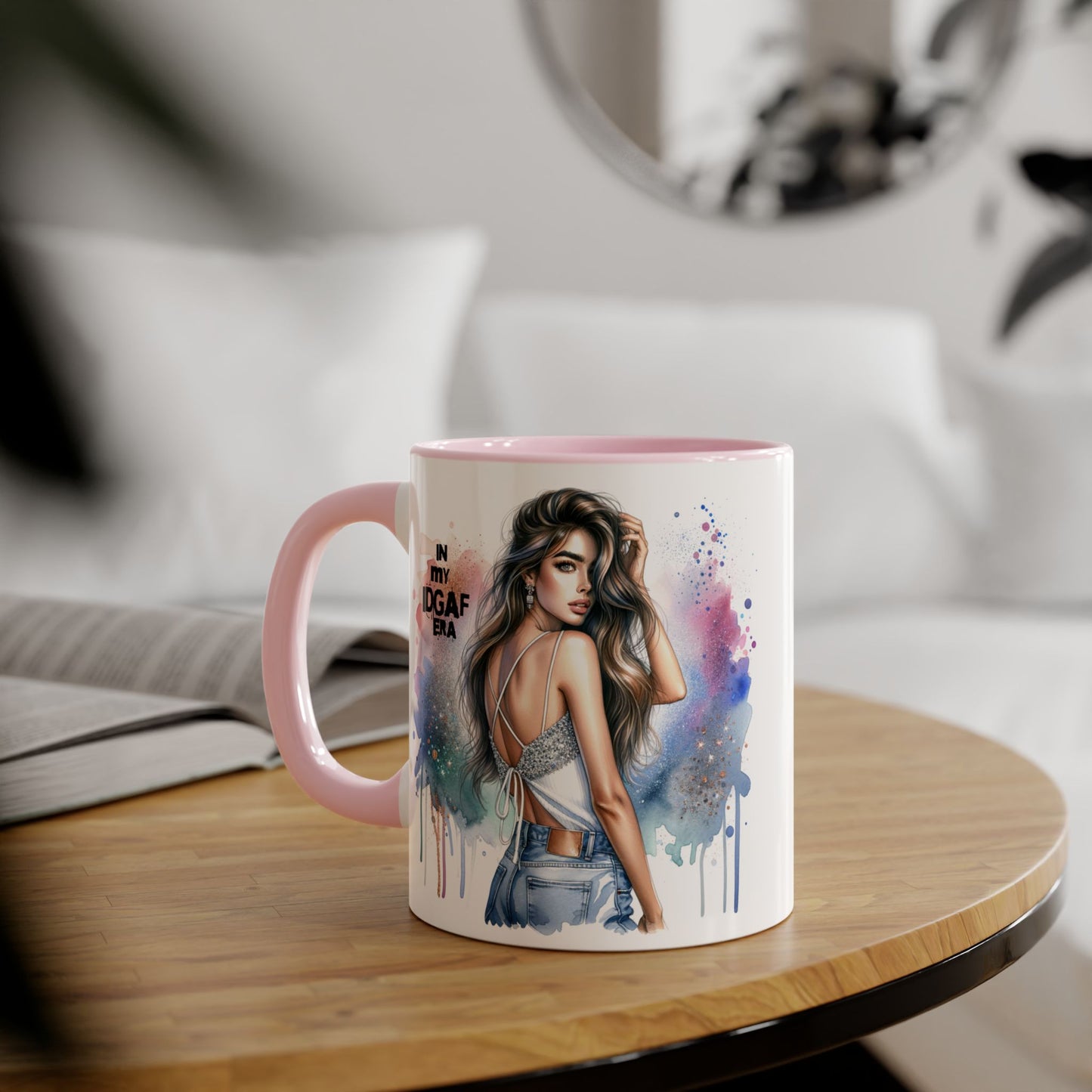 Empowered Art Mug: "In my IDGAF Era" - Unique Gift for Friends, Motivational Coffee Cup, Trendy Drinkware, Inspirational Home Decor, [...]