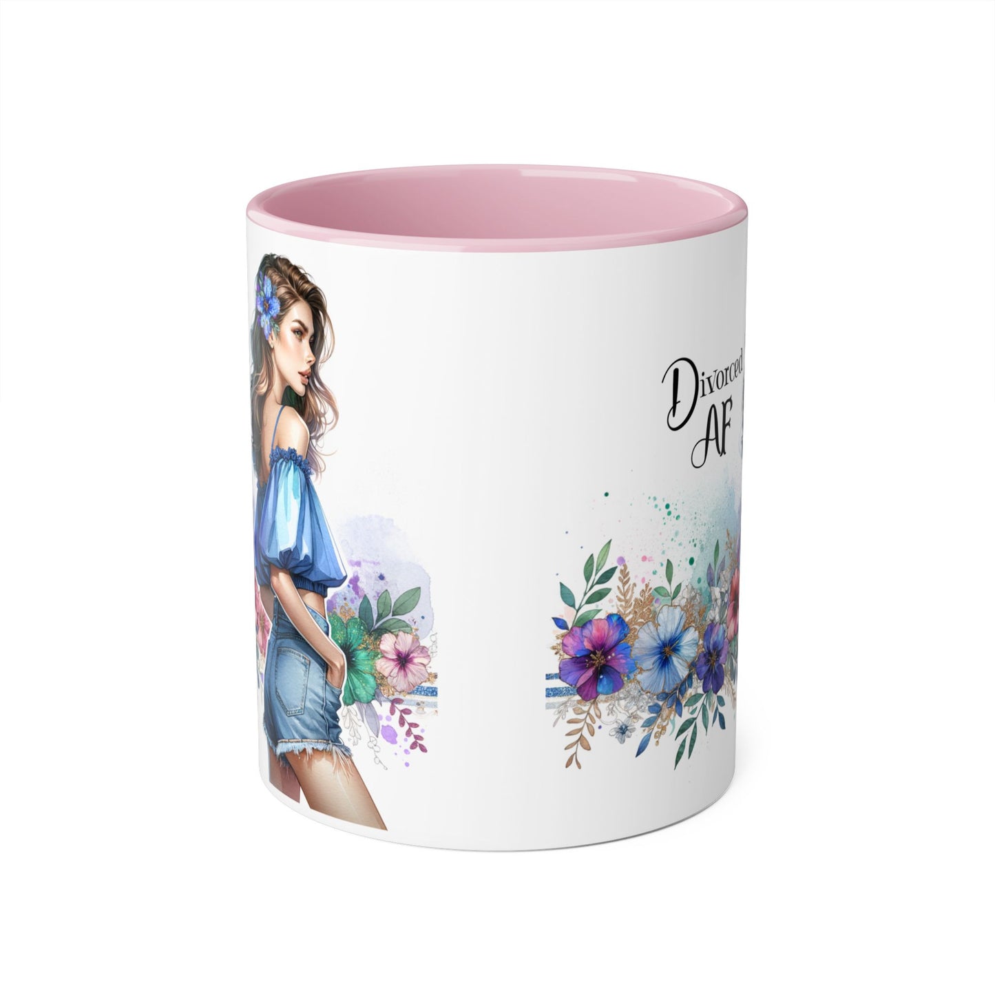 Divorced AF Accent Mug | Floral Design | Coffee Cup for Empowerment | Gift for Divorcees | Self-Care Mug | Celebrating New Beginnings [...]