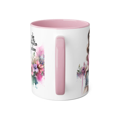 Funny Accent Mug - My Taste in Men is Probably a Disability Humor 11oz Cup