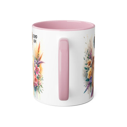 Dump Him Accent Mug