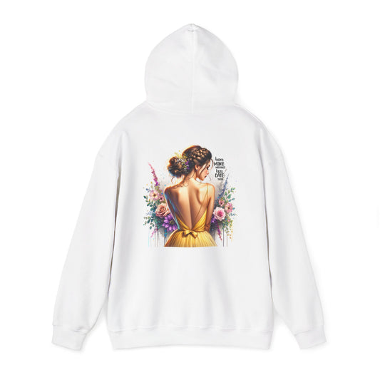 I Don`t Make Mistake, I Just Date Them Elegant Floral Vintage Hoodie for Women, Perfect Gift for Birthdays, Mother's Day, Cozy Style, Art Sweatshirt, Inspirational Clothing