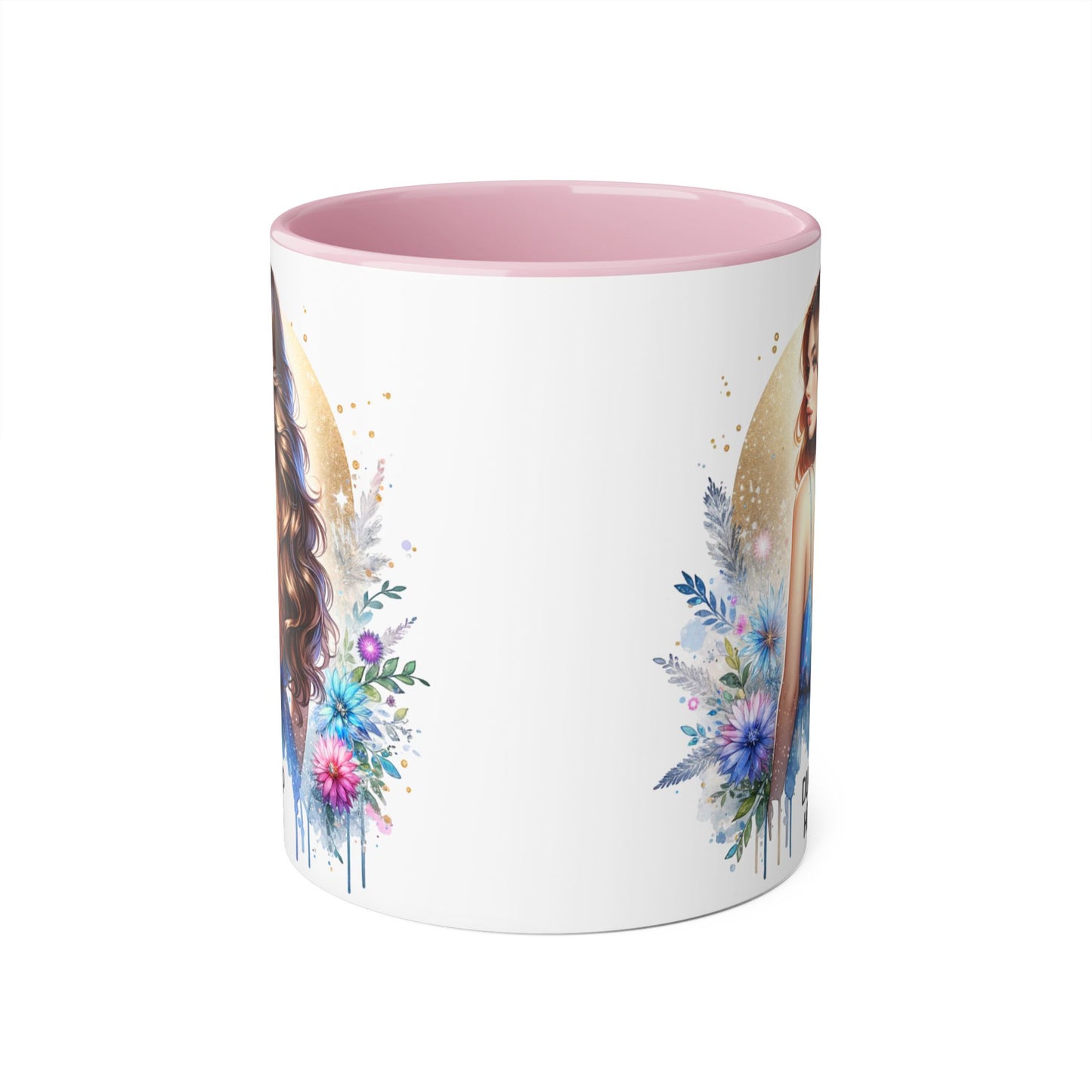 Blooming Beauty Coffee Mug, Floral Coffee Cup, Inspirational Mug Gift, Tea Lover's Accessory, Girly Mug for Friends