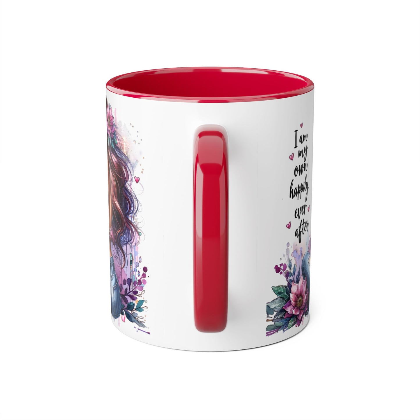 I Am My Own Happily Ever After Empowering Self-Love Accent Mug - 11oz
