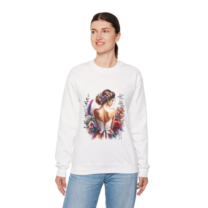 I Don`t  Make Mistakes, I Just Date Them Floral Art Sweatshirt, Unisex Pullover, Cozy Gift, Spring Fashion, Artwork Apparel, Perfect for Mother's Day