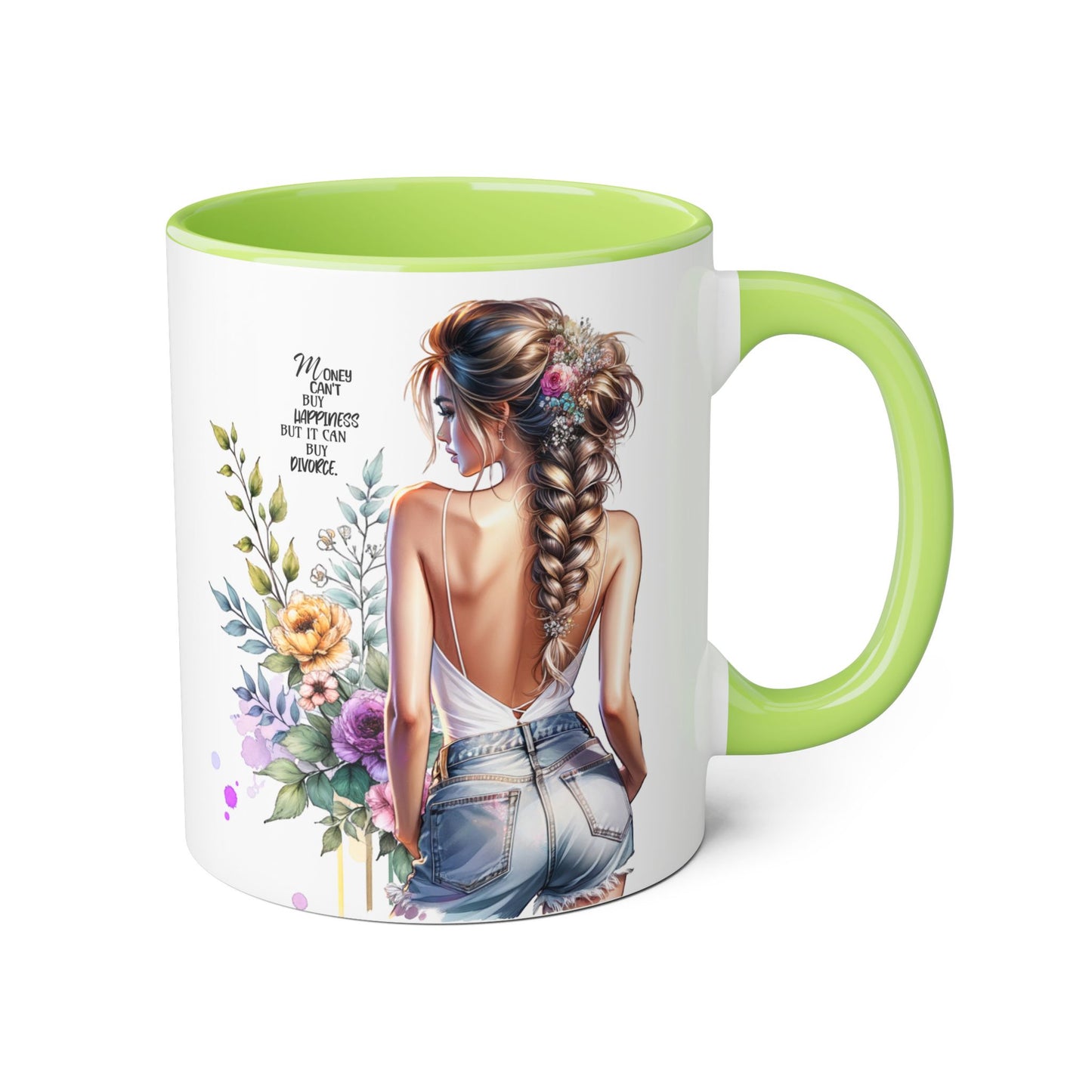 Mug - Money Can't Buy Happiness But It Can Buy Divorce Humoristic