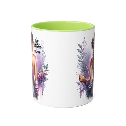 Funny Accent Mug - My Taste in Men is Probably a Disability Humor 11oz Cup