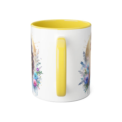 Blooming Beauty Coffee Mug, Floral Coffee Cup, Inspirational Mug Gift, Tea Lover's Accessory, Girly Mug for Friends