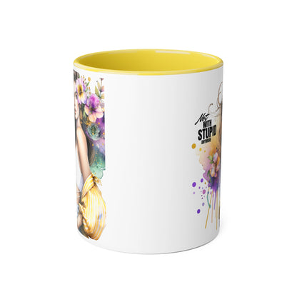 Mug - Not With Stupid Anymore Humoristic 11oz Accent Mug