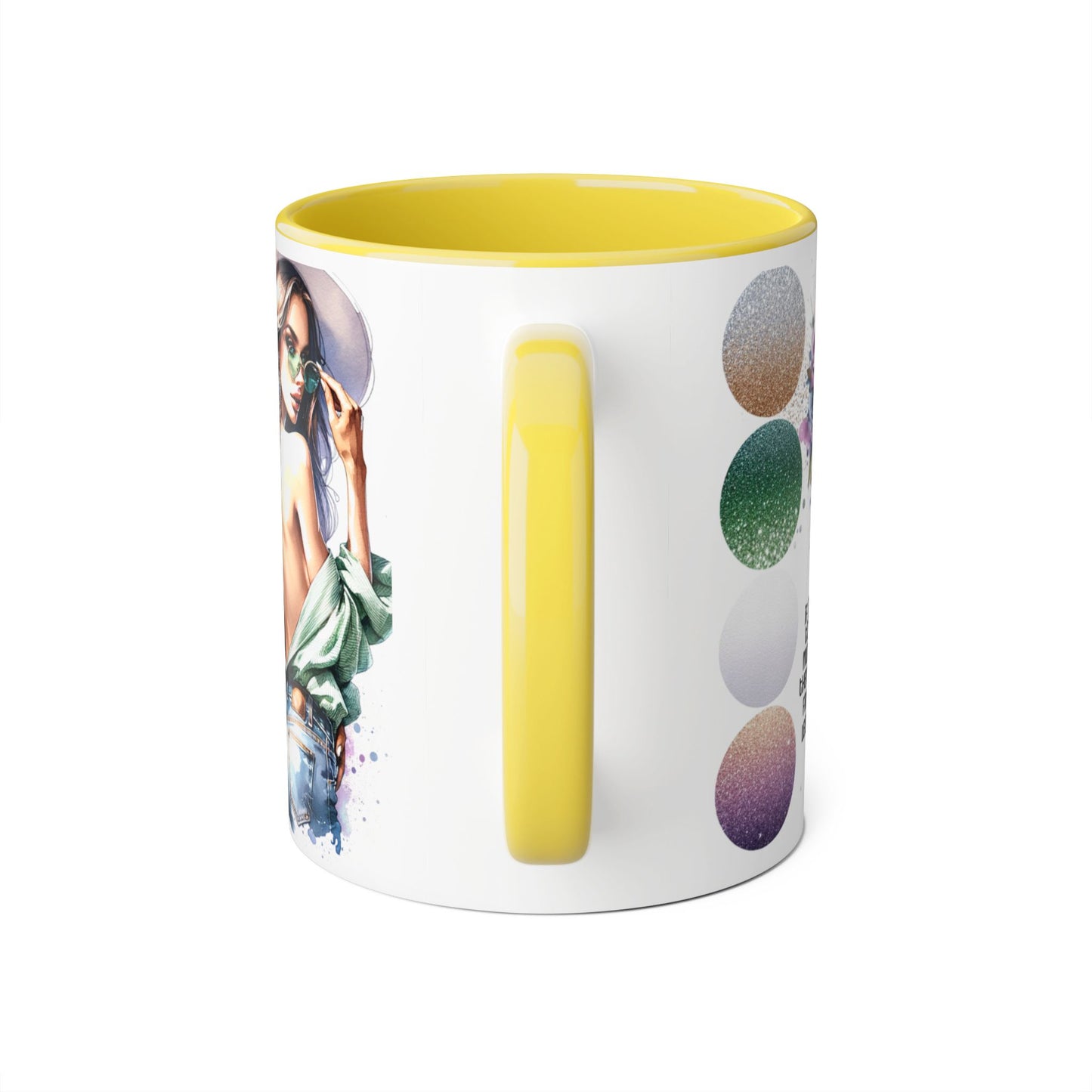 If I'm Too Much, Then Go Find Less Stylish Accent Mugs, 11oz - Trendy Coffee Cup, Unique Gift for Her, Fashionista Mug, Inspirational Drinkware, Perfect for Birthdays [...]