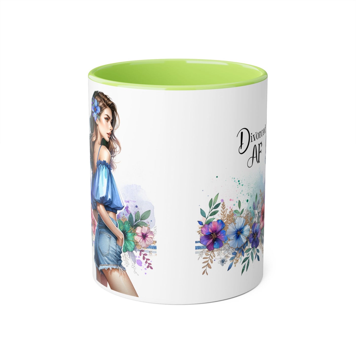 Divorced AF Accent Mug | Floral Design | Coffee Cup for Empowerment | Gift for Divorcees | Self-Care Mug | Celebrating New Beginnings [...]