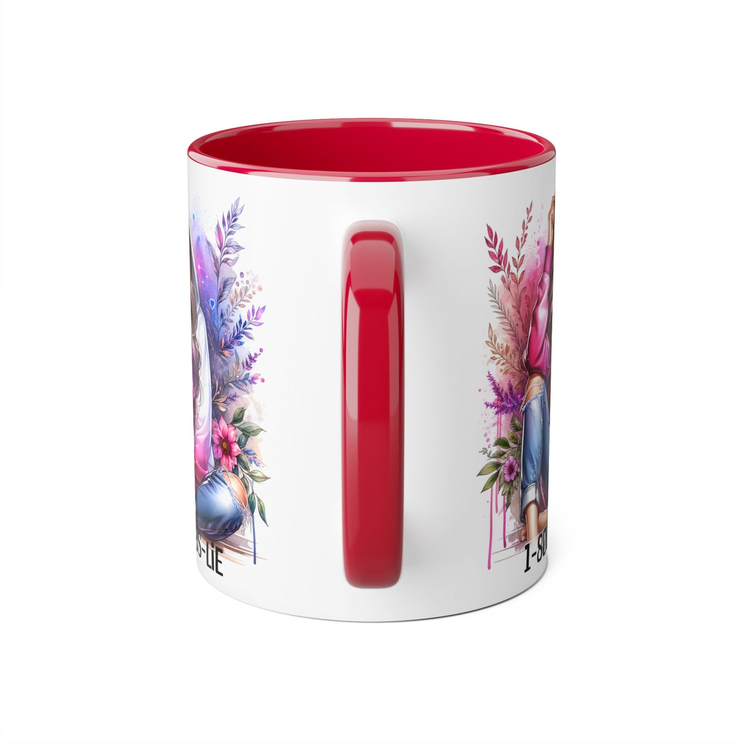 Stylish Accent Mug, 1-800-BOYS-DIE, Trendy Gift for Coffee Lovers, Aesthetic Drinkware for Home/Office, Perfect for Birthdays and [...]