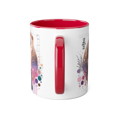 If I'm Too Much, Then Go Find Less Artistic Coffee Mug, Inspirational Gift, Motivational Drinkware, Unique Home Decor, Creative Artware