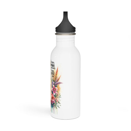 I Don't Make Mistakes, I Date Them Stylish Floral Stainless Steel Water Bottle, Cute Water Bottle, Motivational Gift, Eco-Friendly Hydration, Fitness Lover Gift, Summer [...]