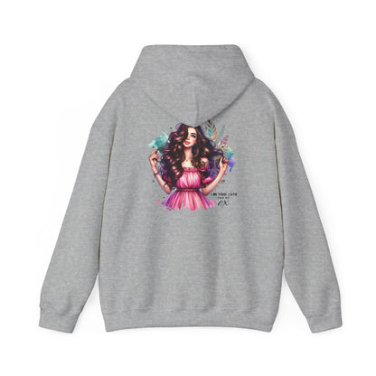 I'm Too Cute For My Ex Colorful Artistic Hooded Sweatshirt, Trendy Unisex Hoodie, Gift for Art Lovers, Cozy Fashion, Casual Streetwear