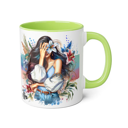 Mug - Not With Stupid Anymore Humoristic 11oz Accent Mug