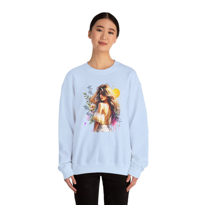 I Don`t  Make Mistakes, I Just Date Them Chic Floral Art Crewneck Sweatshirt, Cozy Gift for Her, Casual Wear, Fashionable Sweatshirt, Relaxed Style