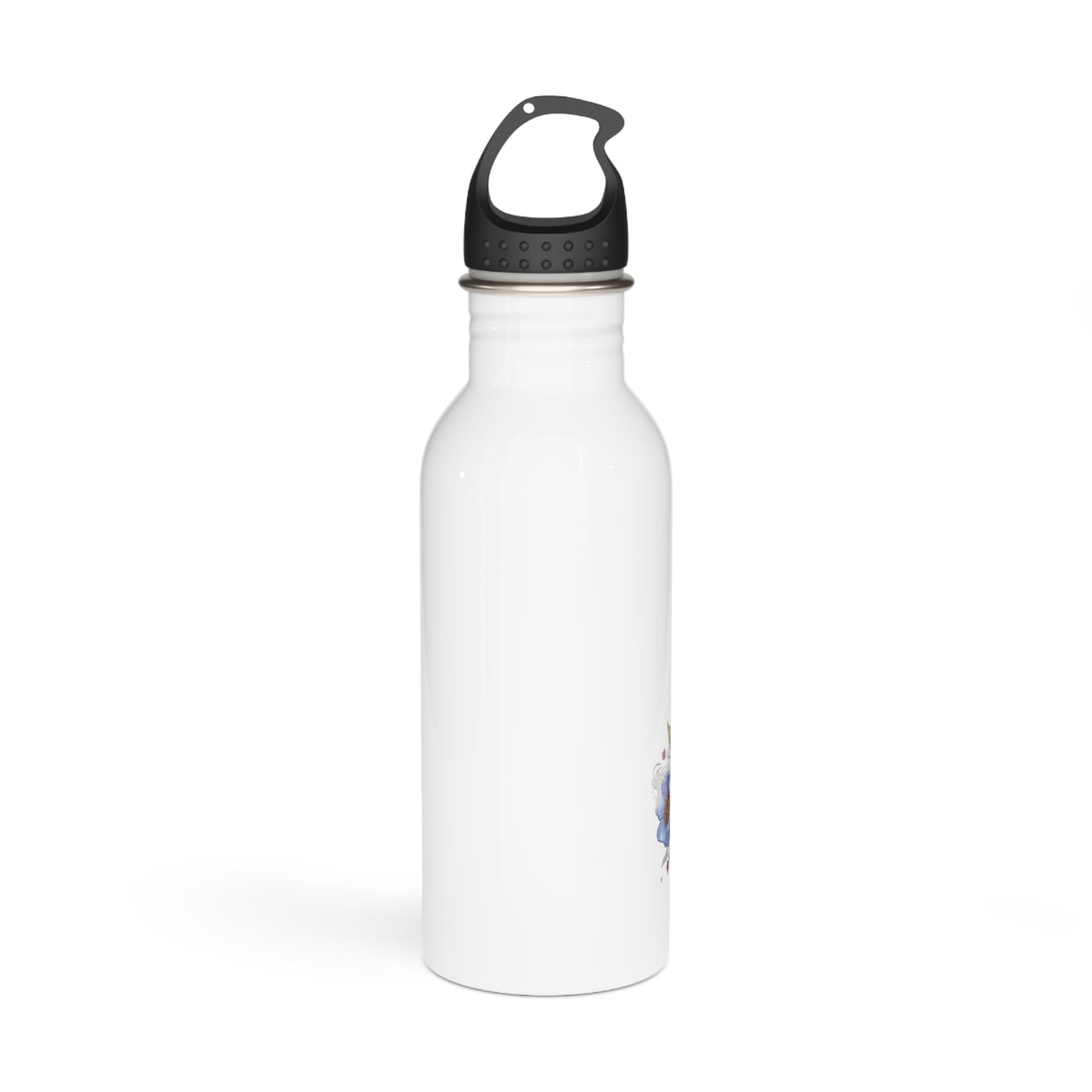 I Am My Own Happily Ever After Floral Fantasy Water Bottle - Inspirational Design for Everyday Use, Eco-Friendly Hydration, Perfect Gift for Friends and Quotes Lovers
