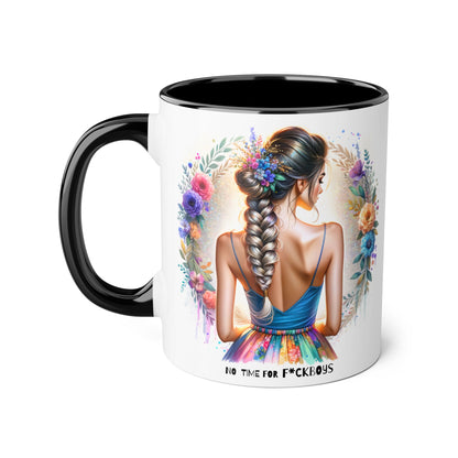 Funny Accent Mug - No Time For F*boys 11oz