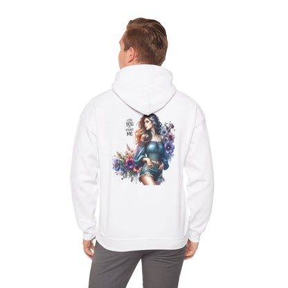 Breakup Hoodie - Unisex Hooded Sweatshirt Lost You and Found Me Design